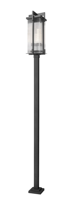 Z-Lite - 5031PHXLS-536P-BK - Three Light Outdoor Post Mount - Fortis - Sand Black