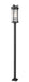 Z-Lite - 5031PHXLS-536P-BK - Three Light Outdoor Post Mount - Fortis - Sand Black