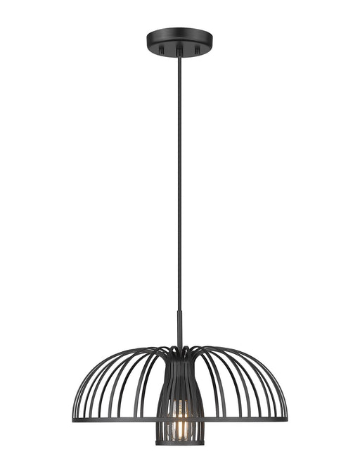 Z-Lite - 623P16-MB - One Light Pendant - Valencia - Matte Black