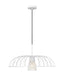 Z-Lite - 623P24-TXWH - One Light Pendant - Valencia - Texture White