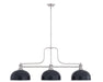 Z-Lite - 725-3BN-D13MB - Three Light Billiard - Melange - Brushed Nickel