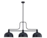Z-Lite - 725-3MB-D12MB - Three Light Billiard - Melange - Matte Black