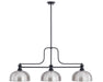 Z-Lite - 725-3MB-D13BN - Three Light Billiard - Melange - Matte Black