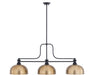 Z-Lite - 725-3MB-D13HBR - Three Light Billiard - Melange - Matte Black