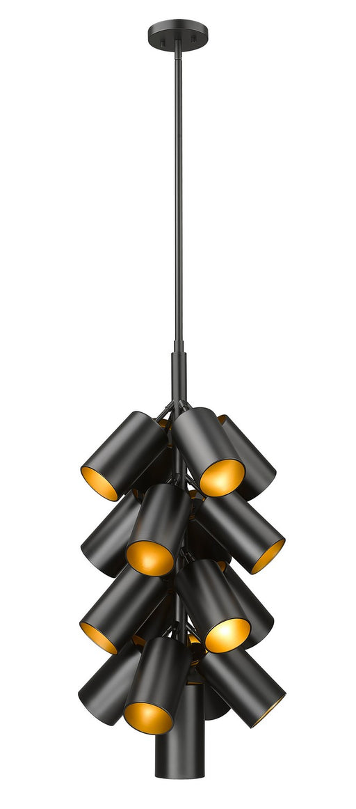 Z-Lite - 7520-17MB - 17 Light Chandelier - Lumina - Matte Black