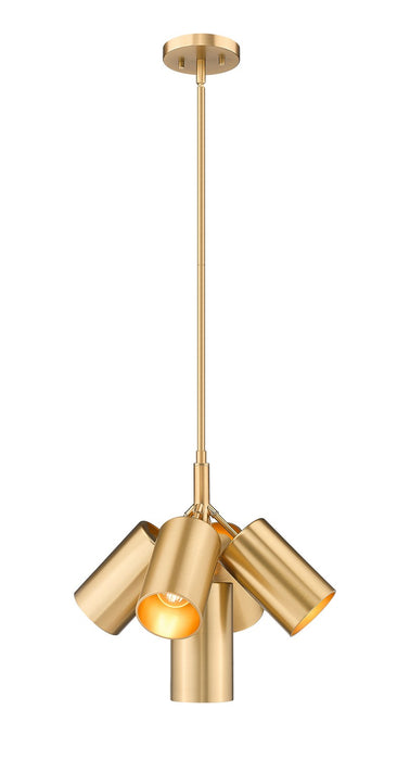 Z-Lite - 7520-5MGLD - Five Light Chandelier - Lumina - Modern Gold