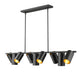 Z-Lite - 7520-9L-MB - Nine Light Linear Chandelier - Lumina - Matte Black
