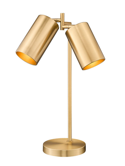Z-Lite - 7520TL-MGLD - Two Light Table Lamp - Lumina - Modern Gold