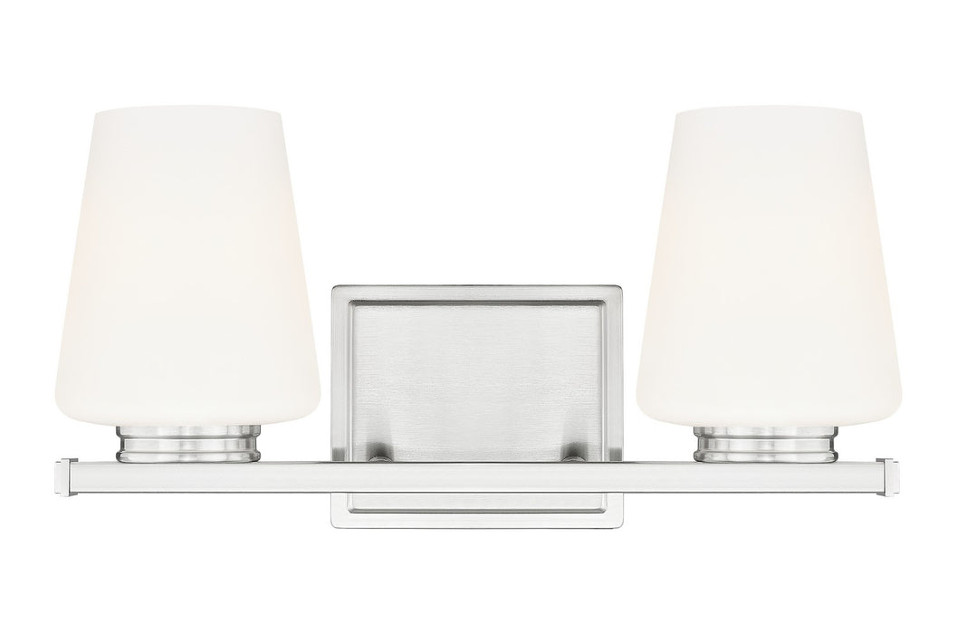Z-Lite - 7703-2V-BN - Two Light Vanity - Nextra - Brushed Nickel