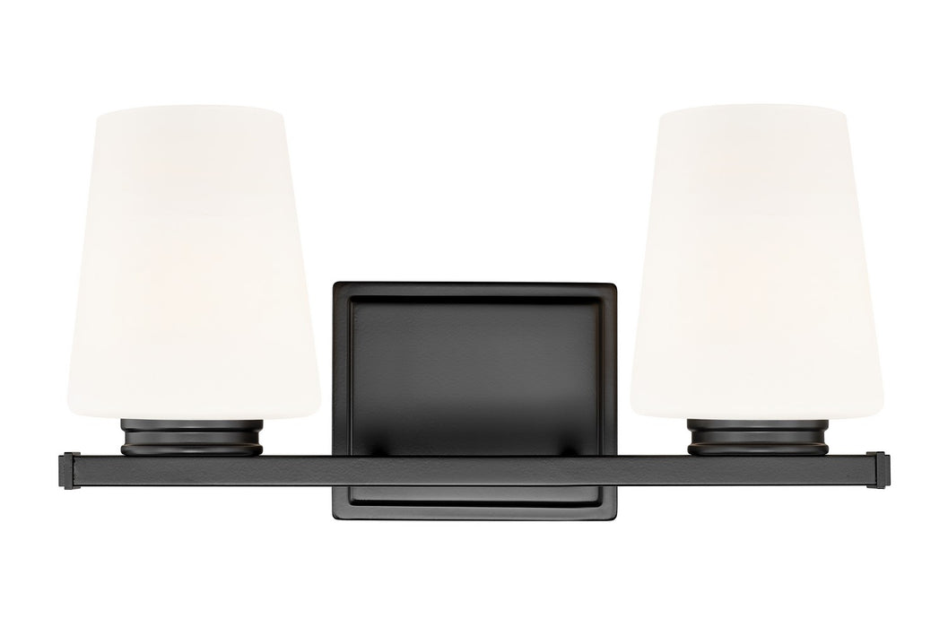 Z-Lite - 7703-2V-MB - Two Light Vanity - Nextra - Matte Black