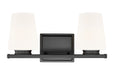 Z-Lite - 7703-2V-MB - Two Light Vanity - Nextra - Matte Black
