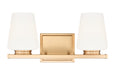 Z-Lite - 7703-2V-MGLD - Two Light Vanity - Nextra - Modern Gold