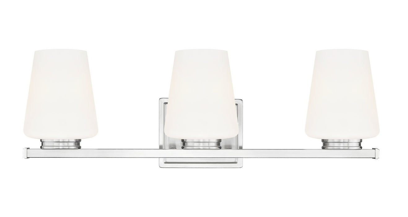 Z-Lite - 7703-3V-BN - Three Light Vanity - Nextra - Brushed Nickel