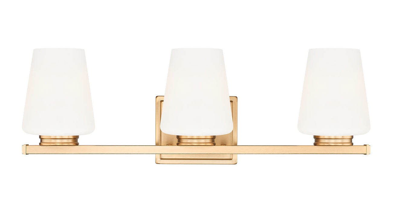 Z-Lite - 7703-3V-MGLD - Three Light Vanity - Nextra - Modern Gold