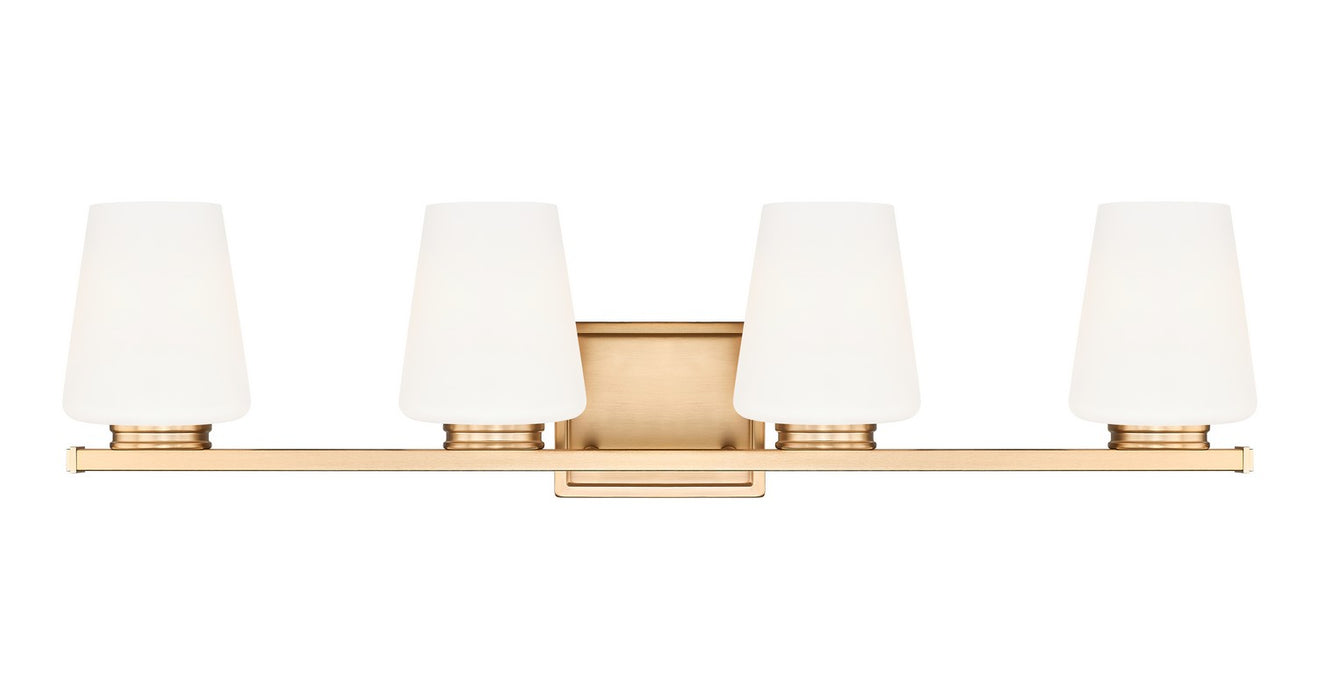 Z-Lite - 7703-4V-MGLD - Four Light Vanity - Nextra - Modern Gold