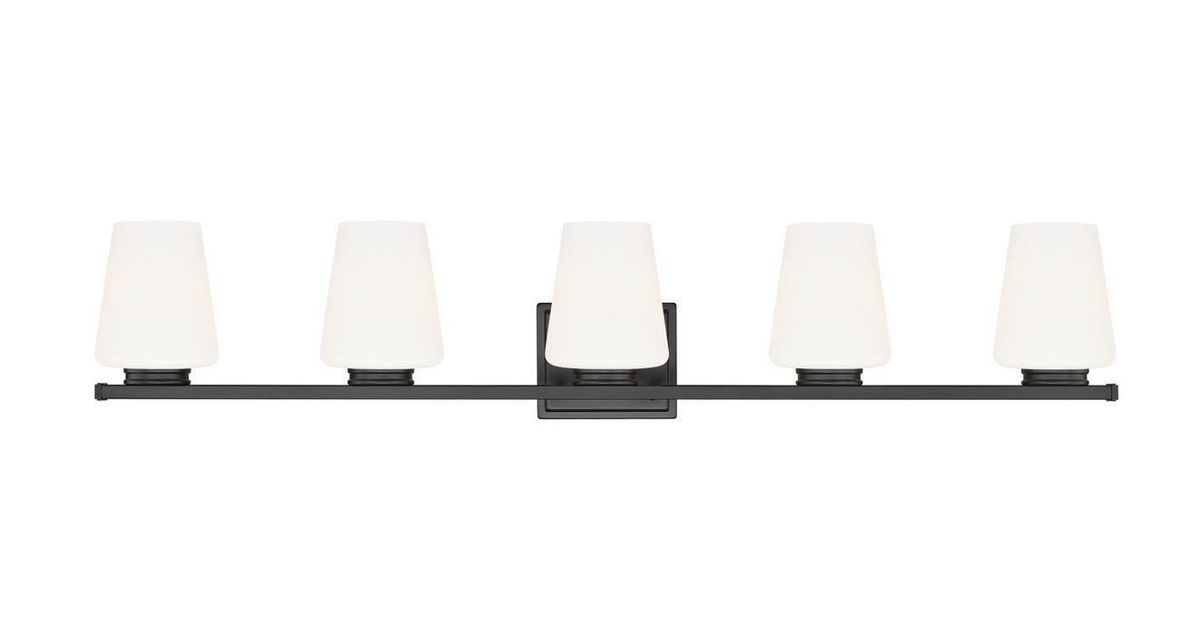 Z-Lite - 7703-5V-MB - Five Light Vanity - Nextra - Matte Black