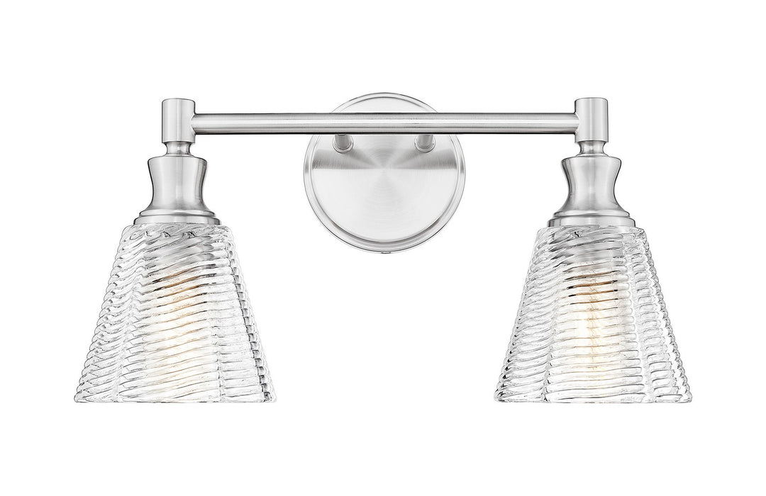 Z-Lite - 7704-2V-BN - Two Light Vanity - Auden - Brushed Nickel