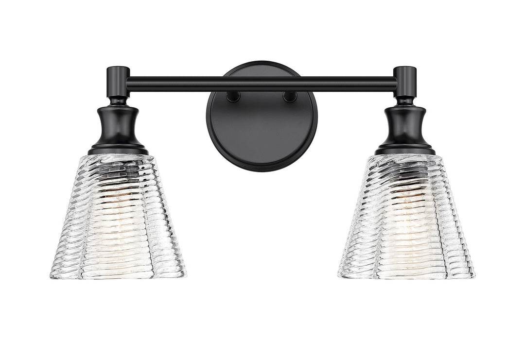 Z-Lite - 7704-2V-MB - Two Light Vanity - Auden - Matte Black