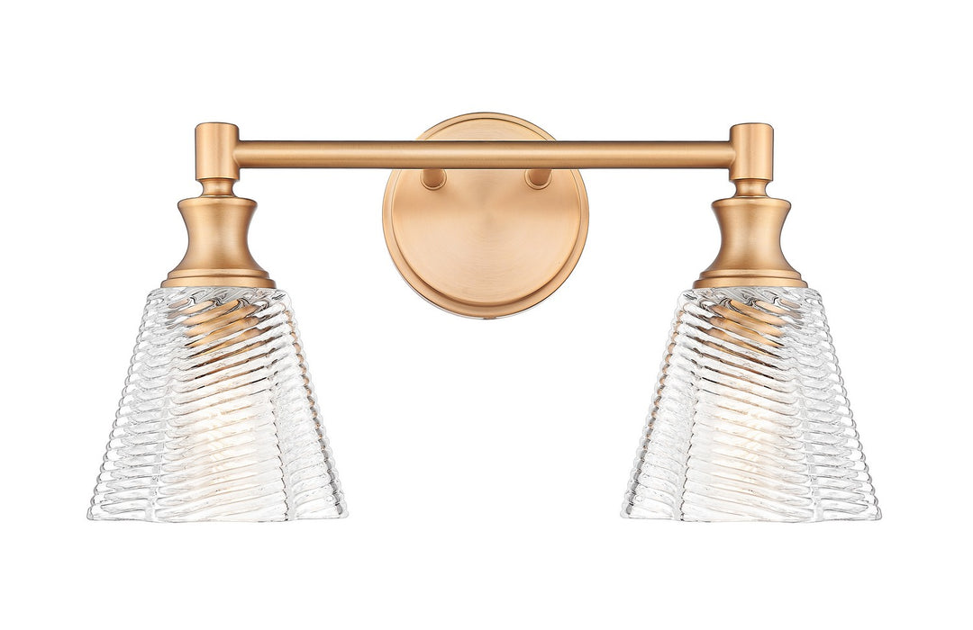 Z-Lite - 7704-2V-MGLD - Two Light Vanity - Auden - Modern Gold