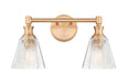 Z-Lite - 7704-2V-MGLD - Two Light Vanity - Auden - Modern Gold