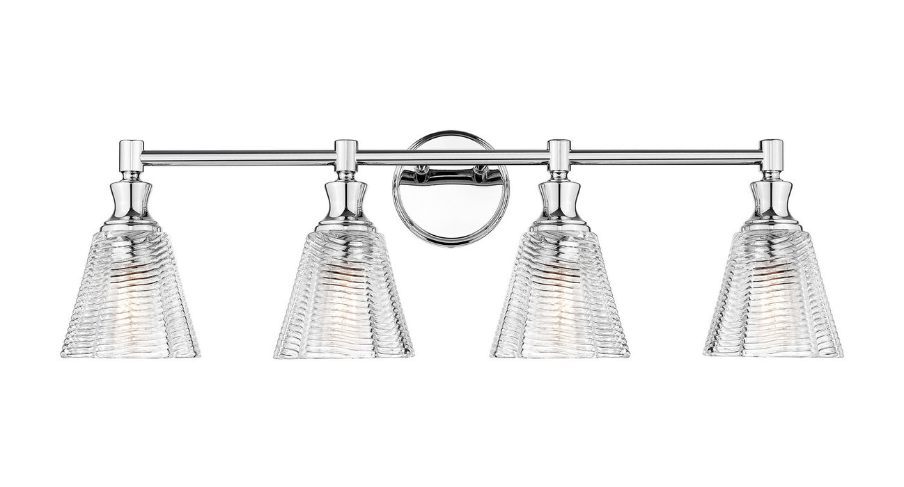 Z-Lite - 7704-4V-CH - Four Light Vanity - Auden - Chrome