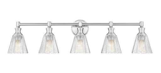 Z-Lite - 7704-5V-BN - Five Light Vanity - Auden - Brushed Nickel