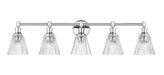 Z-Lite - 7704-5V-CH - Five Light Vanity - Auden - Chrome