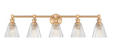 Z-Lite - 7704-5V-MGLD - Five Light Vanity - Auden - Modern Gold