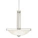 Kichler - 3299NI - Four Light Pendant - Eileen - Brushed Nickel