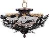 Maxim - 2859OI - Three Light Semi-Flush Mount - Elegante - Oil Rubbed Bronze