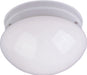 Maxim - 5880WTWT - One Light Flush Mount - Essentials - 588x - White