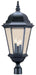 Acclaim Lighting - 5208BK - Three Light Post Mount - Richmond - Matte Black