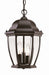 Acclaim Lighting - 5036BK - Three Light Hanging Lantern - Wexford - Matte Black