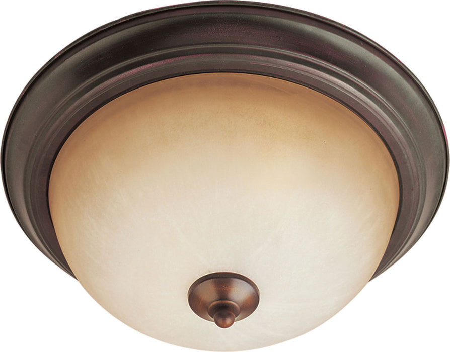 Maxim - 5841WSOI - Two Light Flush Mount - Essentials - 584x - Oil Rubbed Bronze