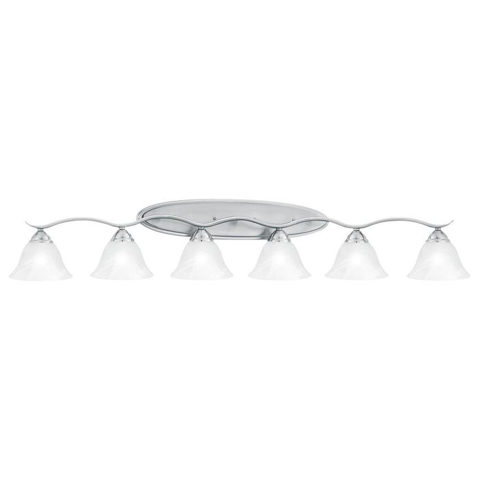 ELK Home - SL748678 - Six Light Vanity - Prestige - Brushed Nickel