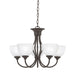 ELK Home - SL801563 - Five Light Chandelier - Tahoe - Painted Bronze