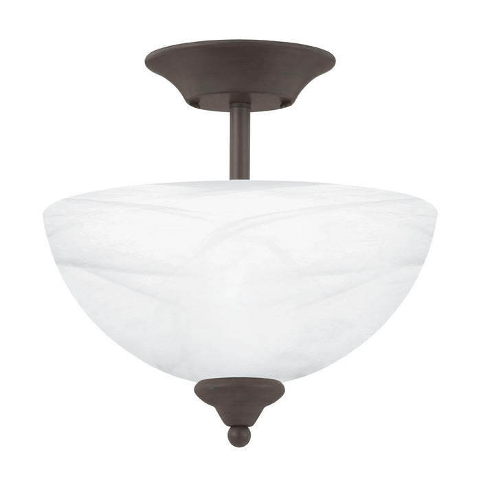 ELK Home - SL861463 - Two Light Semi Flush Mount - Tahoe - Brown