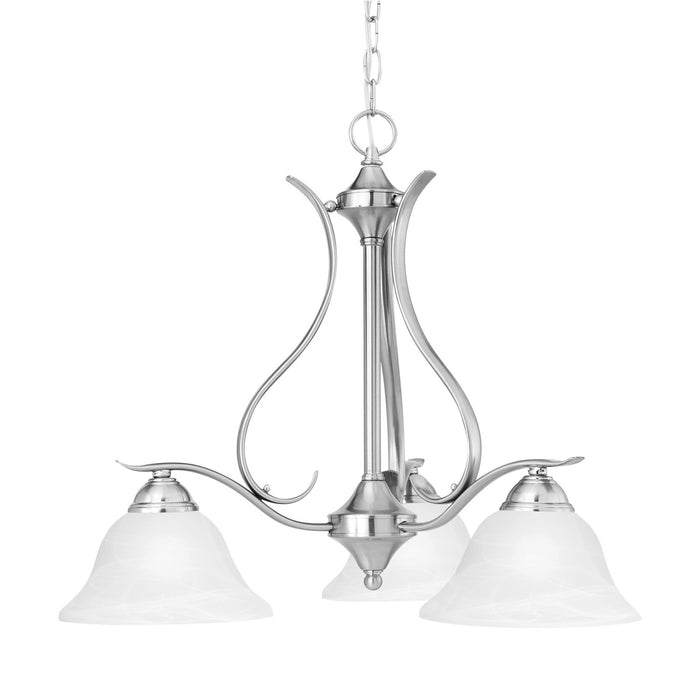 ELK Home - SL863378 - Three Light Chandelier - Prestige - Brushed Nickel