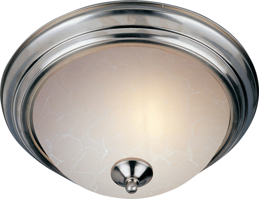 Maxim - 5842ICSN - Three Light Flush Mount - Essentials - 584x - Satin Nickel