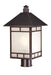 Acclaim Lighting - 9027ABZ - One Light Post Mount - Artisan - Architectural Bronze