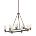 Kichler - 2345OZ - Eight Light Chandelier - Circolo - Olde Bronze