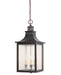 Savoy House - 5-256-13 - Three Light Hanging Lantern - Monte Grande - English Bronze