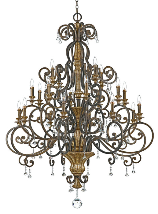 Quoizel - MQ5020HL - 20 Light Chandelier - Marquette - Heirloom