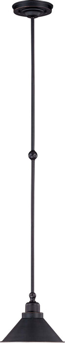 Nuvo Lighting - 60-1708 - One Light Mini Pendant - Bridgeview - Mission Dust Bronze