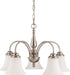 Nuvo Lighting - 60-1822 - Five Light Chandelier - Dupont - Brushed Nickel
