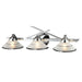 ELK Home - 1472/3 - LED Vanity - Refraction - Polished Chrome