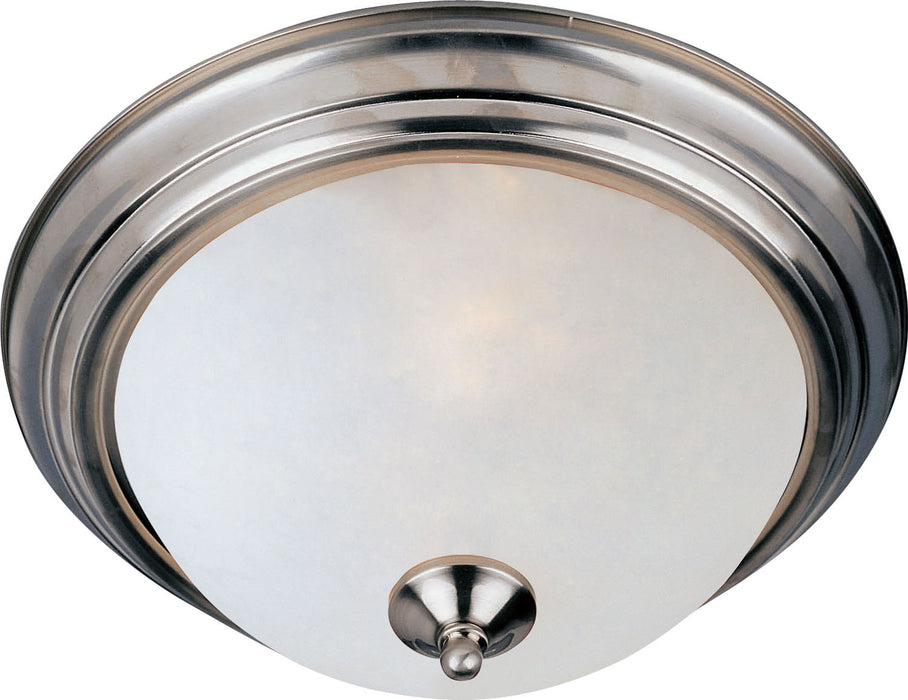 Maxim - 5840FTSN - One Light Flush Mount - Essentials - 584x - Satin Nickel