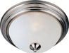 Maxim - 5840FTSN - One Light Flush Mount - Essentials - 584x - Satin Nickel