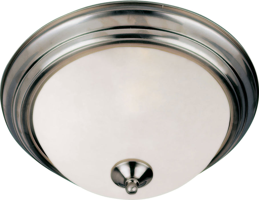 Maxim - 5841FTSN - Two Light Flush Mount - Essentials - 584x - Satin Nickel