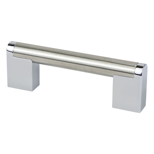 Studio Remix 96mm CC Brushed Nickel and Polished Chrome Pull